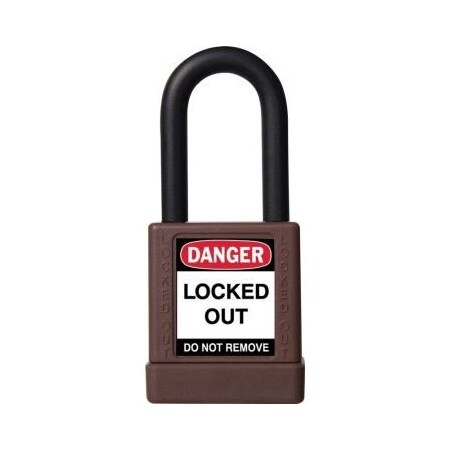 Accuform BRASS BODY PADLOCKS BODY HEIGHT 1 KDL440BR KDL440BR